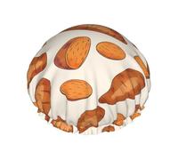 Bonnet de douche patate douce double face imperméable et réutilisable élastique L
