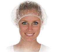 Bonnet de douche PE, taille: 530mm, transparent