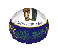 Bonnet de douche polyvalent avec imprimé drapeau de l'État du Kentucky pour femmes et hommes, réutilisable, léger et doux