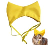 Bonnet de douche pour animal de compagnie | Tissu Oxford - Protection des oreilles imperméable - Bonnet de bain réglable - Fournitures pour animaux de compagnie pour chaton, chiot et petits animaux
