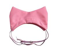 Bonnet de douche pour animaux de compagnie | Couvre-oreilles réutilisables avec sangles réglables | Protection auditive en tissu Oxford imperméable pour chats et petits chiens | Bonnet de bain avec