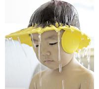 Bonnet De Douche Pour Bébé, 6 Couleurs, Doux Et Ajustable, Protège Les Enfants, Shampoing, Bain, Lavage Des Cheveux, Bouclier, Imperméable, Empêche L'eau De Pénétrer Dans Les Oreilles
