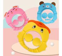 Bonnet De Douche Pour Bébé, Ajustable, Design De Dessin Animé, Protection Des Oreilles Du Nouveau-Né, Protection Sûre Pour Enfants, Shampoing, Couvre-Tête De Bain