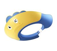 Bonnet de douche pour bébé - Doux et réglable en forme de dinosaure | Protection de bain, visière, tête et oreilles pour enfants âgés de 6 mois et plus