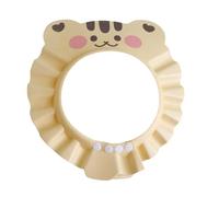 Bonnet de douche pour bébé - En forme de tigre - Bouclier de lavage des cheveux de bébé - Visière de shampooing pour - Visière de bain adaptée pour les déchirures - Pour le bain, la protection