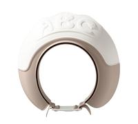 Bonnet de douche pour bébé, visière double couche, 43 à 54 cm, casque imperméable, protection des yeux et des oreilles, léger et robuste, sans danger pour la douche, PP, réglable