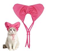Bonnet De Douche Pour Chat Imperméable Forme Cœur | Couvre-Oreilles De Bain Pour Chiot Pour Parents D'Animaux Passionnés Toiletteurs Maison Appartement Refuges Plage Routine
