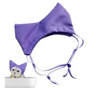 Bonnet de douche pour chien, bonnet de douche pour animal domestique, chapeau de douche réglable | Tissu Oxford enveloppant la tête, fournitures pour animaux domestiques, protection auditive étanche