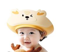 Bonnet de douche pour enfant - Bonnet de bain vide - Réglable pour les yeux et les oreilles - Bonnets de bain