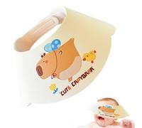 Bonnet de douche pour enfant | Bouclier de lavage des cheveux réglable - Résistant aux éclaboussures, accessoires de salle de bain pour protéger les yeux, le nez et le cou