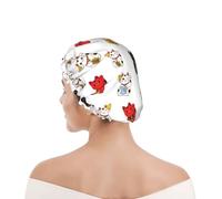 Bonnet de Douche pour Femme Chats porte-bonheur mignons du Japon Bonnet de