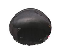 Bonnet de douche pour femme, grande bande élastique lavable, motif pierres et roses