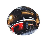 Bonnet de douche pour femme, réutilisable, double couche imperméable et imperméable