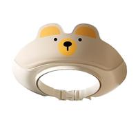 Bonnet de douche pour tout-petits, visière de bain pour laver les cheveux - Visière en forme d'animal de dessin animé - Bonnet de bain réglable et pliable pour protéger la tête et les oreilles.