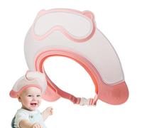 Bonnet de douche réglable - Bouclier de rinçage des cheveux pour, couverture de bain pour bébé | Visière bloquant l'eau, anneau de protection en mousse rendant le shampooing plus facile