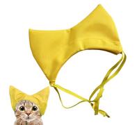Bonnet de douche réglable pour chat - Bonnet de bain pour chien | Protection auditive en tissu Oxford imperméable pour animal domestique | Chaton Chiot Petits Animaux Chat Bonnet de douche