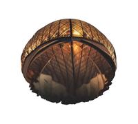 Bonnet de douche réutilisable pour homme et femme - Grand bonnet de douche imperméable lavable - Bonnet de bain musée du Louvre à Paris - Bande élastique double couche pour cheveux longs, tresses