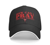 Bonnet De Golf Comment Puis-Je Prier pour Vous Aujourd'hui Christianty Trois Jours Jésus Croix 2024 Respirant Casquette De Camionneur Protégeant du Soleil Protection Solaire Cap pour Sport