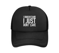 Bonnet De Golf Je Comprends, mais Je M'En Fiche Casquettes Protégeant du Soleil Séchage Rapide Chapeau pour Homme Femme Extérieur