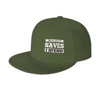 Bonnet De Golf Jésus Sauve Ce Que Je Dépense Casquette De Camionneur Unisexe Retro Sunhat pour Course À Pied Homme Golf