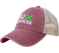 Bonnet De Golf Putain De Cancer du Lymphome Respirant Anti-UV Casquettes Athlétique Chapeau pour Hommes pour Homme Femme Extérieur