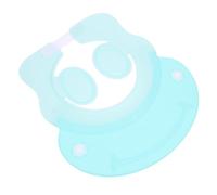 Bonnet de Lavage pour Bébé en Silicone Réglable, Joli Bonnet de Bain | Protection Douce du Visage, Design Cartoon, Usage Bébé et Garçon et Filles, Fournitures pour Bébés, Bleu