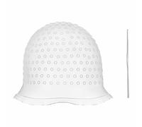 Bonnet De Mise En Valeur Des Cheveux, Bonnet De Mise En Valeur Réutilisable En Silicone Et Kit D'aiguilles À Crochet, for Salon De Coiffure, Coloration, for Femmes Et Hommes