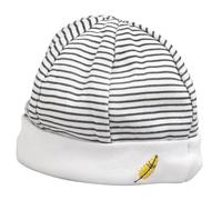 Bonnet de naissance en coton - babyfan blanc 0/1M(50/54)