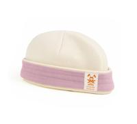 Bonnet De Naissance En Coton Bio Rose 0/1M(50/54)