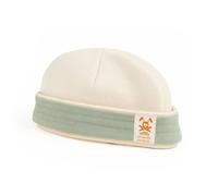 Bonnet De Naissance En Coton Bio Vert 0/1M(50/54)