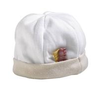 Bonnet De Naissance En Coton - Timouki Blanc