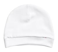 Bonnet De Naissance En Coton Ultra Doux Blanc 0/1M(50/54)
