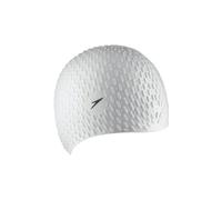 Bonnet de natation speedo bubble cap blanc