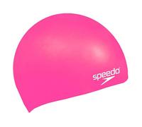 Bonnet De Natation Speedo Plain Moulded Silicone Junior Rose Rose