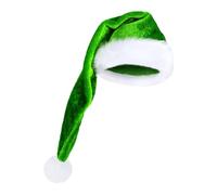 Bonnet de Noël 75 cm Long, Bonnets De Noël En Velours Doux Pour Adultes, Couvre-chef Unisexe D'Hiver Pour Fête De Déguisement Célébration Accessoire Photomaton Mascarade