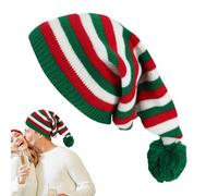 Bonnet de Noël - Bonnet Père Noël pour Hommes, en Laine Confortable Design Festif Accessoire pour Temps Froid Extérieur Activités Réunions