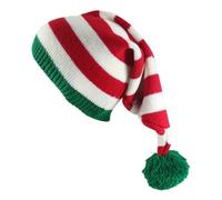 Bonnet de Noël, Bonnet Père Noël pour Hommes, en Laine Confortable Design Festif Accessoire pour Temps Froid Extérieur Activités Réunions