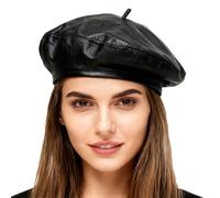 Bonnet De Noel Femme Chaud- ChapeHiver Fête Béret Souple De Style EuropéEn pour Peintre Mode Automne-Hiver 2026