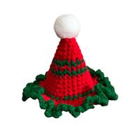 Bonnet De Noël pour Chien Tricoté,Bonnets Au Crochet,Bonnets pour Chatons | pour Chiots Et Chatons Petits Chiens Et Chats Accessoires De Déguisement Fournitures Fête d'hiver Et Vacances