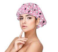 Bonnet de nuit en satin de qualité supérieure White Sheep - Protégez vos cheveux avec style, noir, One Size-M