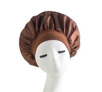 Bonnet de Nuit en Soie Bandeau de nuit en satin à larges bords for dormir avec bandeau élastique souple(Color5)