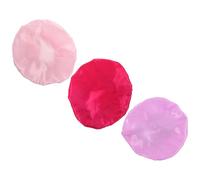 Bonnet de Nuit Garçon et Filles 3Pcs Polyester Rouge Ambiance Noël Rond