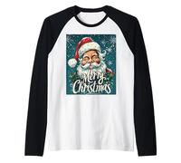 Bonnet de Père Noël Amusant et Mignon Manche Raglan
