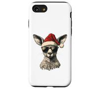 Bonnet de Père Noël Kangourou Amusant pour Les Amoureux des Animaux de Noël Coque pour iPhone SE (2020) / 7/8