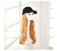Bonnet de perruque Bonnet de perruque for femme, bonnet de perruque bouclé et ondulé, bonnet de perruque naturel et réaliste, adapté à une utilisation quotidienne en fête Chapeau de perruque(12)