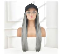 Bonnet de perruque Bonnets de perruque for femmes, bonnets de perruque longs et lisses, bonnets de perruque à pointe, adaptés à un usage quotidien de rencontres ou de cosplay Chapeau de perruque(01)