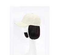 Bonnet de perruque Femmes Chapeau Perruque Avec Cheveux Courts Casquette De Baseball Se Connecter Avec Perruque Extensions De Cheveux Réglables Perruques Fibre Résistant À La Chaleur Chapeau de perruq