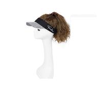 Bonnet de perruque Perruque bouclée naturelle synthétique avec chapeau casquette de Baseball facile à porter résistant à la chaleur faux cheveux chapeau perruques for les femmes noires Chapeau de perr