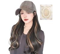Bonnet de perruque pour femme, bonnet de perruque avec extensions de cheveux, accessoire de mode respirant pour le shopping, les activités de plein air, les rendez-vous, les voyages quotidiens