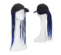 Bonnet de perruque Synthétique Naturel Cheveux Ondulés Perruques Cap Droite Baseball Perruque Bob Perruque Bouclés Réglable Chapeau Perruque Cap Avec Cheveux Chapeau de perruque(12)